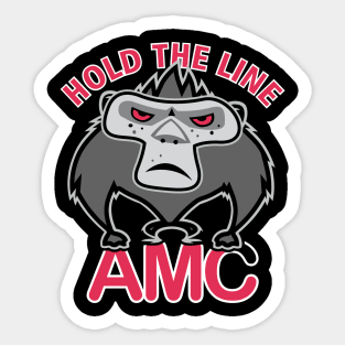 Hold The Line! Sticker